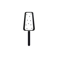 Ice Cream icon, simple style vector