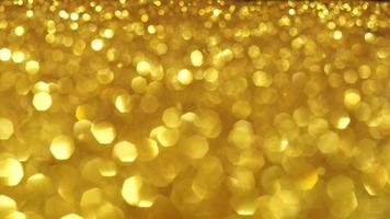 Animated Golden Glitter Gif Texture Overlay (Bokeh-And-Light