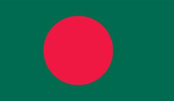 imagen de la bandera de bangladesh vector