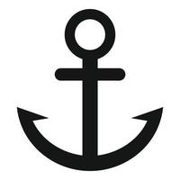 Anchor links strategy icon, simple style vector