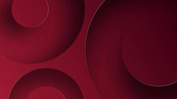 Abstract 3d circles render the background. Motion texture concept for business presentation. Seamless loop. This minimalist abstract background is a seamless loop. video