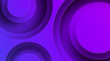 Abstract 3d circles render the background. Motion texture concept for business presentation. Seamless loop. This minimalist abstract background is a seamless loop. video