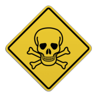 Crossing sign - Toxic waste png