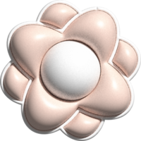 cute 3D blooming flower floral decoration png