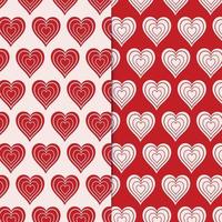 heart seamless pattern background vector