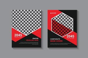 Book Cover Template Design pro vector