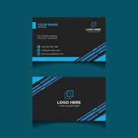 Modern Business Card Design Vector Template