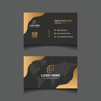 Modern Business Card Design Vector Template