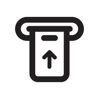 Top Up Icon Outline Style vector