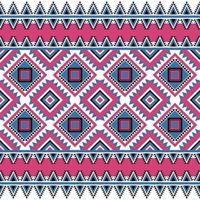 Geometric ethnic pattern with square triangle diagonal abstract ornament design for clothing fabric textiles printing, handcraft, embroidery, carpet, curtain, batik, wallpaper wrapping, vector drawing