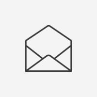 message, sms, email, letter, mail, envelope icon vector isolated symbol sign