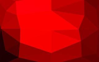 Light Red vector abstract mosaic background.