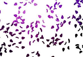 Light Purple vector backdrop with abstract shapes.