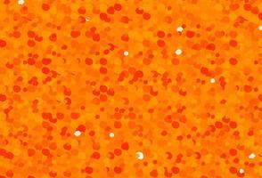 Light Orange vector template with liquid shapes.