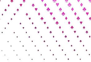Light Pink vector layout with elements of cards.