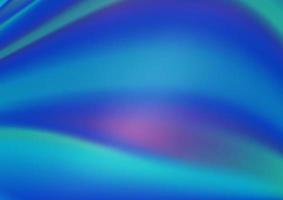 Light BLUE vector glossy bokeh pattern.