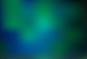 Dark Blue, Green vector bokeh template.