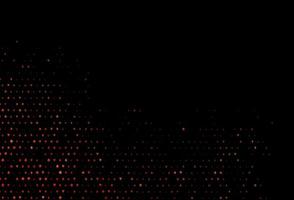Dark orange vector pattern with symbol of cards.