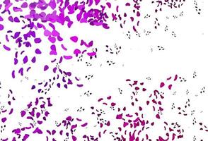 Light Purple vector pattern with chaotic shapes.