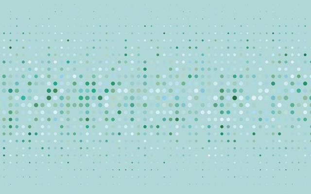 Light Blue, Green vector cover with spots.
