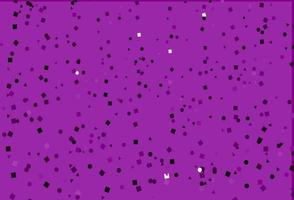 Light Purple vector backdrop with lines, circles, rhombus.