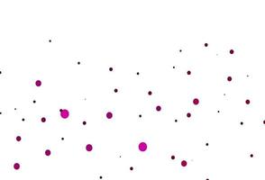 Light Pink vector layout with circle shapes.