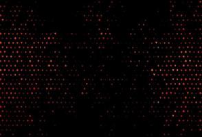 Dark orange vector pattern with symbol of cards.