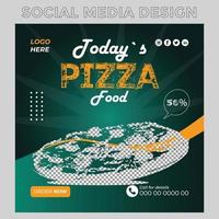 Special Food Social Media Post Banner Template vector