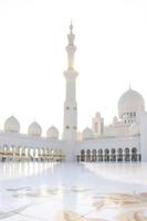 Abu Dhabi, UAE December 27 2018 Sheikh zayed mosque. United arab emirates, middle east. Famous landmark. photo