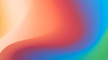 Multicolored Vibrant Gradient Abstract Liquid Marble Background, holographic fluid, Smooth transitions of iridescent colors photo