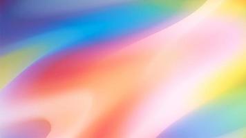 Multicolored Liquid Vibrant Gradient, holographic fluid, Smooth transitions of iridescent colors photo