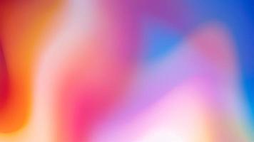 Multicolored Liquid Vibrant Gradient, holographic fluid, Smooth transitions of iridescent colors photo