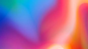 Multicolored Liquid Vibrant Gradient, holographic fluid, Smooth transitions of iridescent colors photo