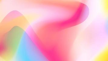 Multicolored Liquid Vibrant Gradient, holographic fluid, Smooth transitions of iridescent colors photo