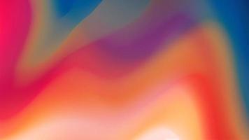Multicolored Vibrant Gradient Abstract Liquid Marble Background, holographic fluid, Smooth transitions of iridescent colors photo