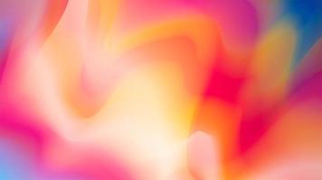 Multicolored Vibrant Gradient Abstract Liquid Marble Background, holographic fluid, Smooth transitions of iridescent colors photo
