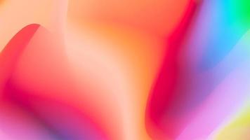 Multicolored Vibrant Gradient Abstract Liquid Marble Background, holographic fluid, Smooth transitions of iridescent colors photo