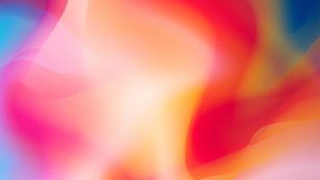 Multicolored Vibrant Gradient Abstract Liquid Marble Background, holographic fluid, Smooth transitions of iridescent colors photo