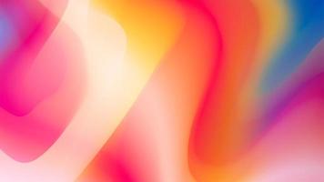 Multicolored Vibrant Gradient Abstract Liquid Marble Background, holographic fluid, Smooth transitions of iridescent colors photo