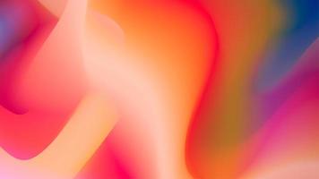 Multicolored Vibrant Gradient Abstract Liquid Marble Background, holographic fluid, Smooth transitions of iridescent colors photo