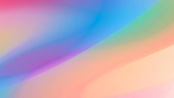 Multicolored Vibrant Gradient Abstract Liquid Marble Background, holographic fluid, Smooth transitions of iridescent colors photo
