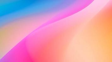 Multicolored Vibrant Gradient Abstract Liquid Marble Background, holographic fluid, Smooth transitions of iridescent colors photo