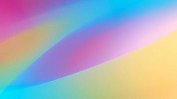 Multicolored Vibrant Gradient Abstract Liquid Marble Background, holographic fluid, Smooth transitions of iridescent colors photo
