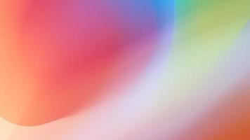 Multicolored Vibrant Gradient Abstract Liquid Marble Background, holographic fluid, Smooth transitions of iridescent colors photo