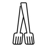 Bartender tool icon, outline style vector