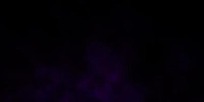 Dark Purple vector background with lines, triangles.