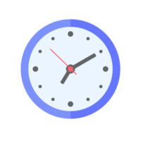 The round clock face shows the scheduled time. png