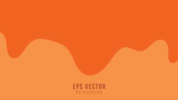 naranja liquido fondo eps vector editable