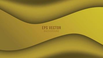 Yellow Gradient Line shape Background Abstract EPS Vector