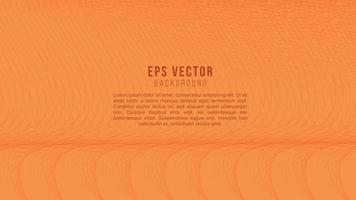 Orange Line Art Background Abstract EPS Vector